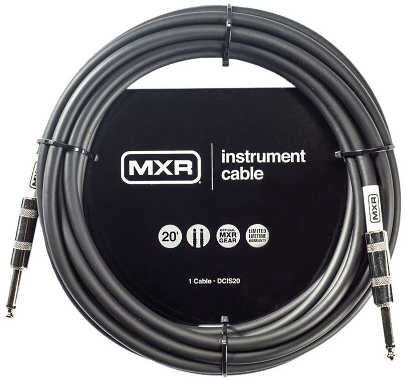 Инструментальный кабель DUNLOP MXR STANDARD INSTRUMENT CABLE 20ft DCIS20